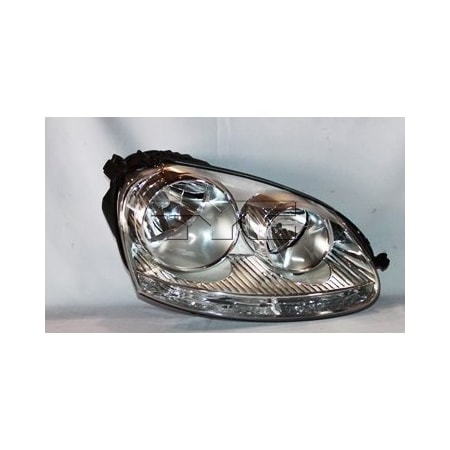 Tyc 05-09 Vw Jtta/06-09 Rabit (Halgn)W/O Log Head Lamp, 20-6679-00 20-6679-00